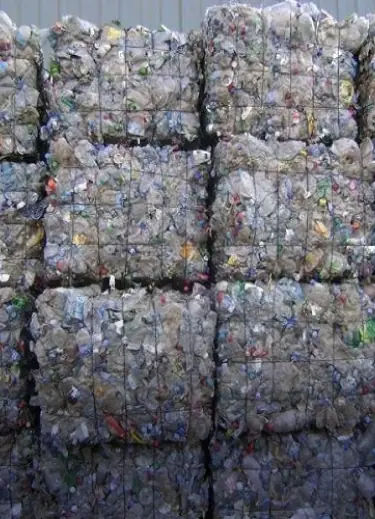 Baled PET Plastics